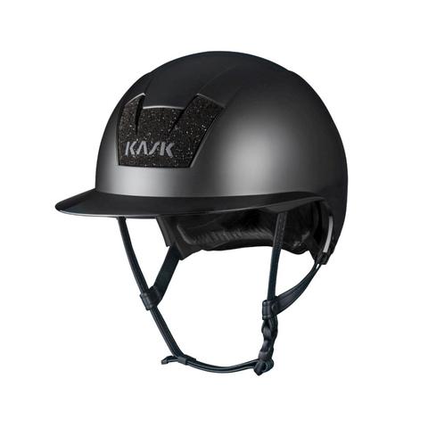 Kask KASK Kooki Lady Swarovski Carpet Black Matt, czarny