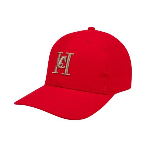 Bejsbolówka Hoorsy młodzieżowa czerwona