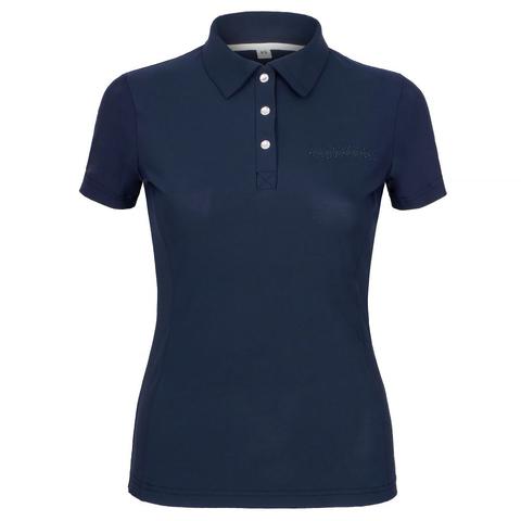 Koszulka damska Polo Equestrian Queen Andrea granatowa