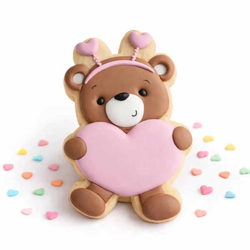 Pierniczek Walentynkowy Końska Cukierenka Love Me miś