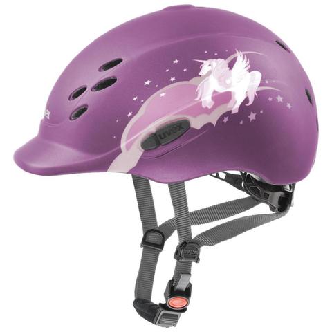 Kask UVEX Onyx Unicorn jagodowy matowy