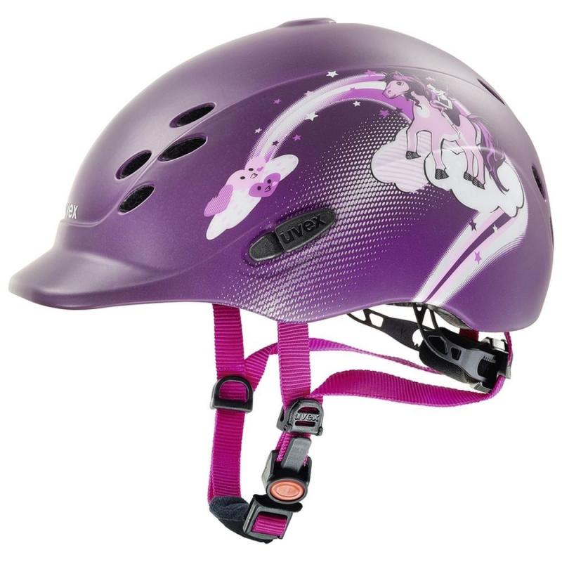 Kask UVEX Onyx Princess jagodowy matowy