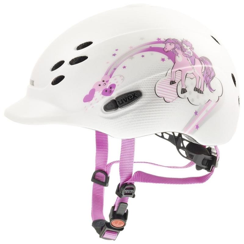 Kask UVEX Onyx Princess biały matowy