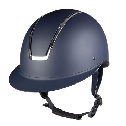 Kask HKM Lady Shield granatowo-srebrny