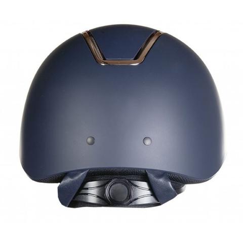 Kask HKM Lady Shield czarno-różowozłoty