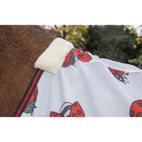 Derka siatkowa HKM Ladybug biała z biedronkami