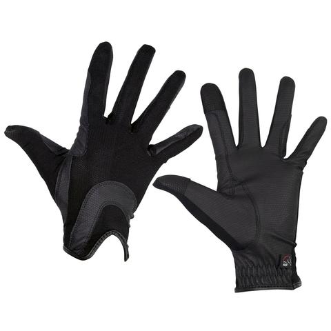 Rękawiczki letnie HKM Grip Mesh czarne