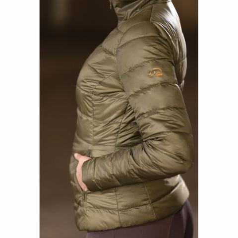 Kurtka damska HKM Allure oliwkowa