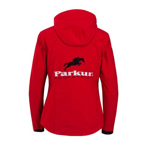 Kurtka damska wiosna/lato PARKUR Softshell nano czerwona