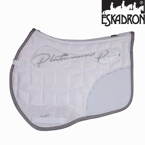 Czaprak Eskadron Platinum Pure Glossy Inno-Pad white, biały SS2018