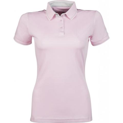 Koszulka damska Polo HKM Classico różowa