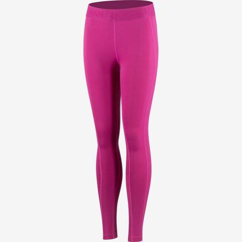 Legginsy młodzieżowe Horze z silikonem Madison Kids fuksjowe