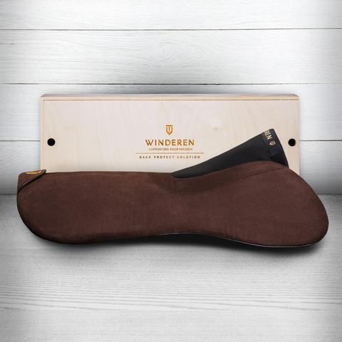 Podkładka pod siodło skokowe Winderen Comfort Chocolate, brązowa