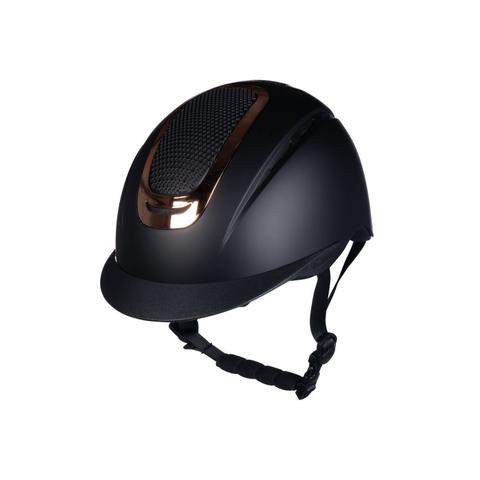 Kask HKM Sydney czarno-różowozłoty