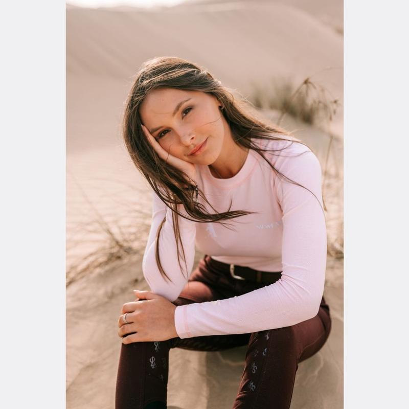 Bluzka damska z długim rękawem Silwear Summer Pinklady Aleksa różowa