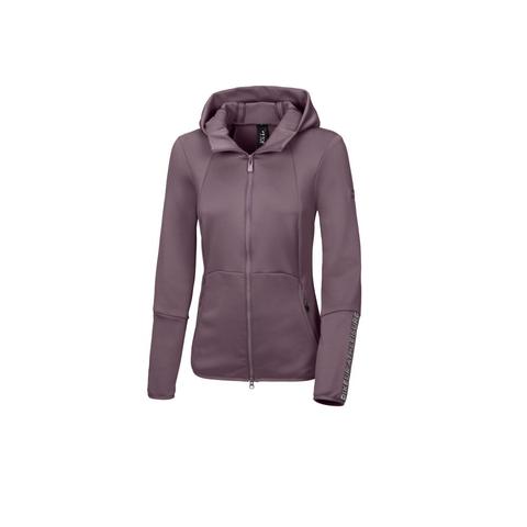 Bluza rozpinana z kapturem damska Pikeur Rieka Purple Grey, fioletowa 2022