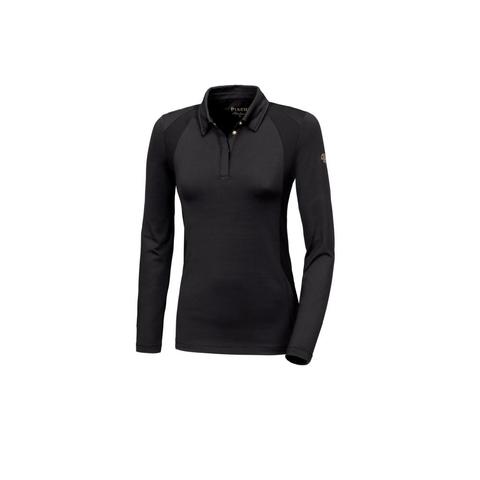 Bluzka polo damska Pikeur Rachel Black, czarna 2022