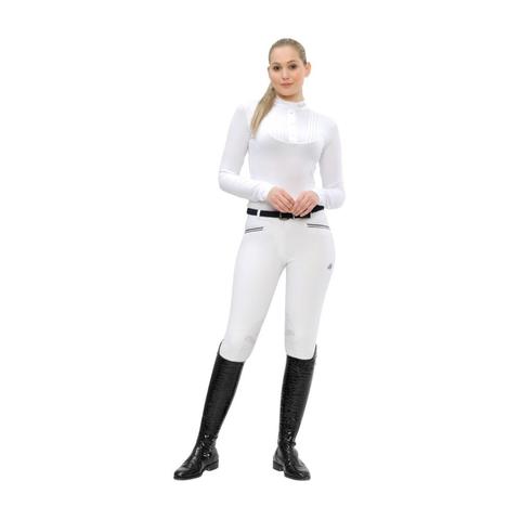 Bluzka konkursowa Spooks Tarah Longsleeve White, biała