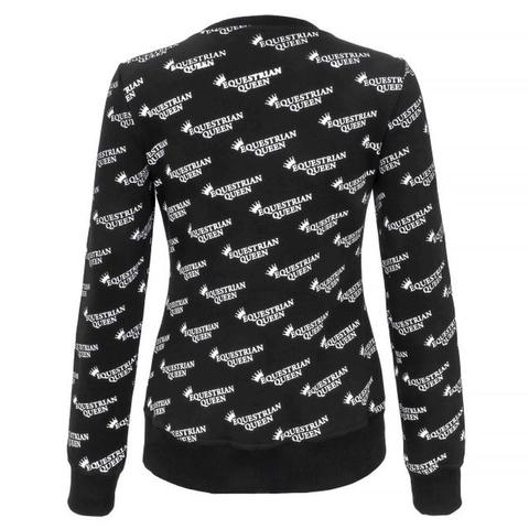 Bluza damska Equestrian Queen Chloe czarna