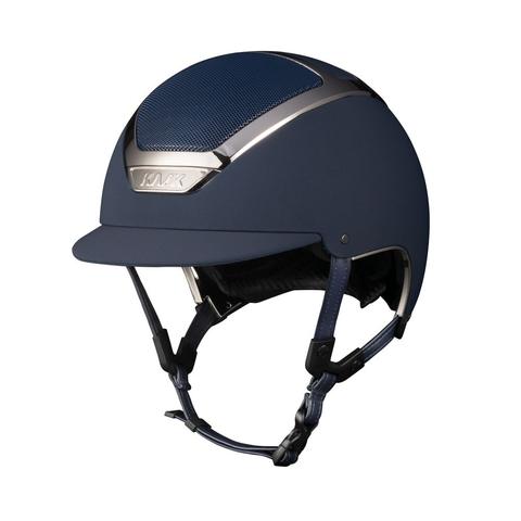 Kask KASK Dogma Chrome WG11 Navy/Silver, granatowo-srebrny