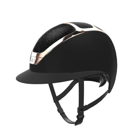Kask KASK Star Lady Chrome WG11 Swarovski Carpet Black/Everyrose, czarno-różowozłoty