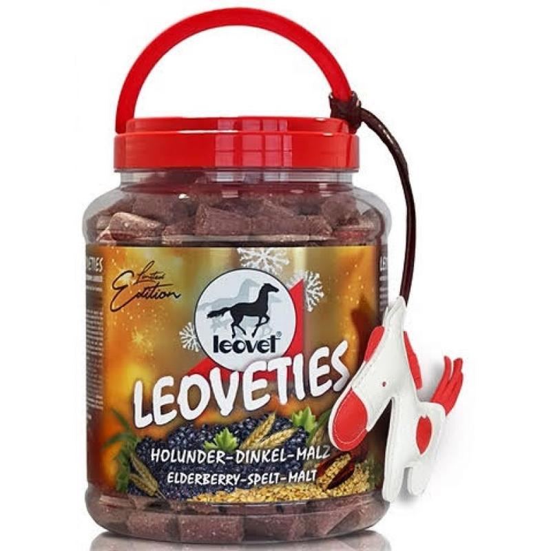 Smakołyki Leoveties Winter Edition w słoju orkisz-słód-czarny bez