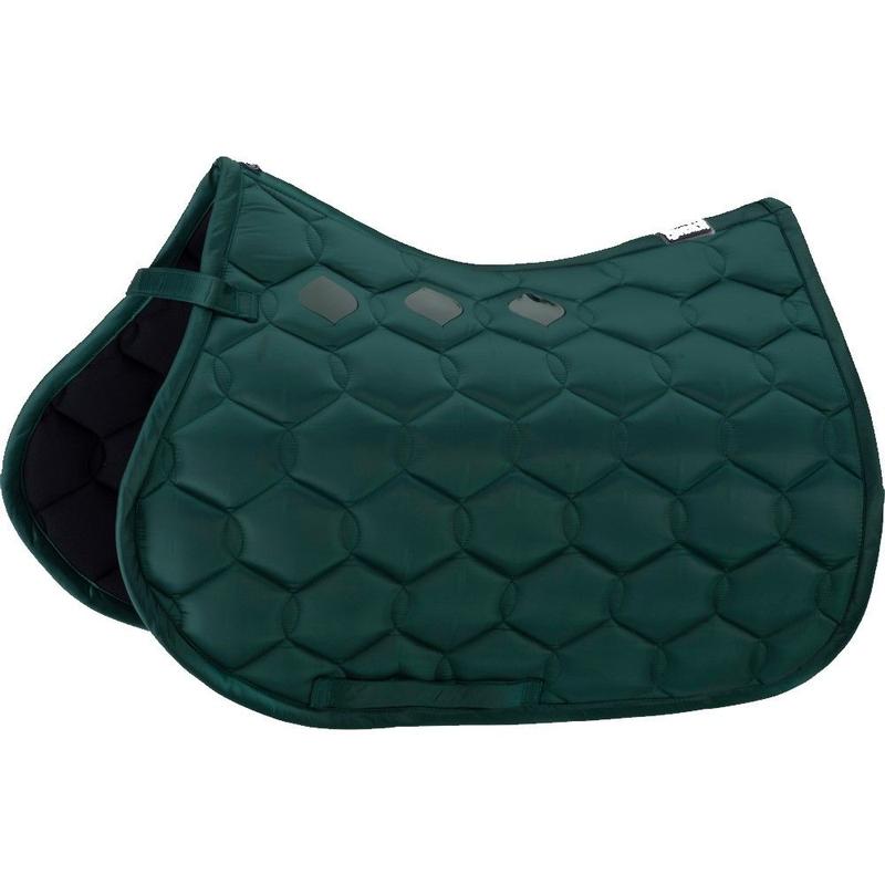 Czaprak Eskadron Glossy Wave Basics Racinggreen, zielona