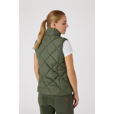 Bezrękawnik damski Horze Carola khaki