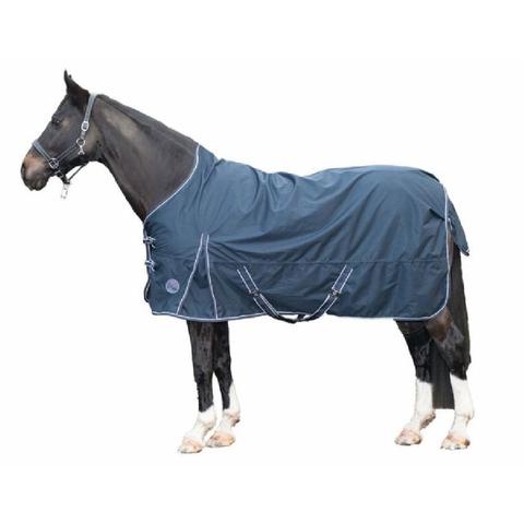 Derka padokowa HKM highneck Starter 600D podszyta polarem granatowa
