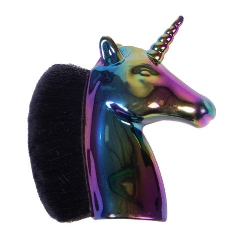 Szczotka do łba QHP Unicorn Black, czarna