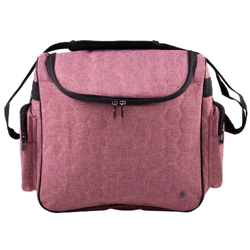 Torba na akcesoria QHP Classy Dusty Cedar, różowa