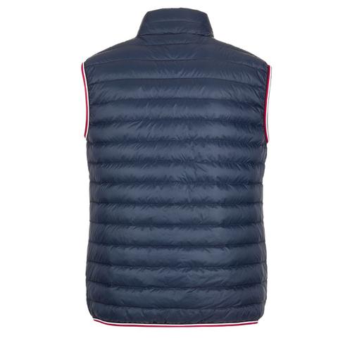 Bezrękawnik męski puchowy Tommy Hilfiger Equestrian Desert Sky, granatowy