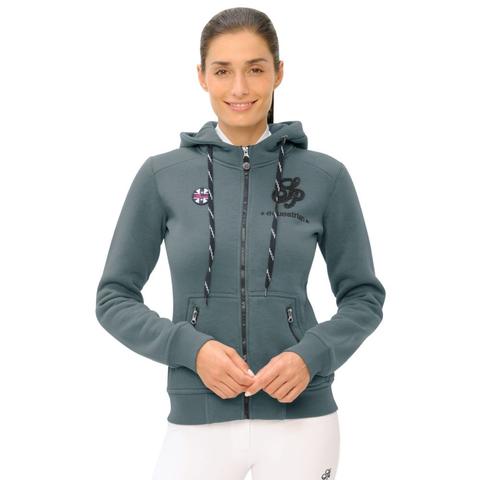 Bluza rozpinana Spooks Awa Sweat Jacket Dove Blue, morska