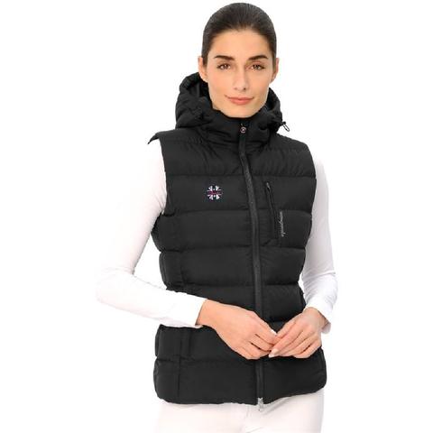 Bezrękawnik damski Spooks Maxi Bodywarmer Black, czarny