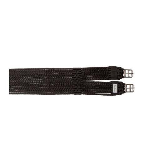 Popręg sznurkowy Kavalkade Rope czarny