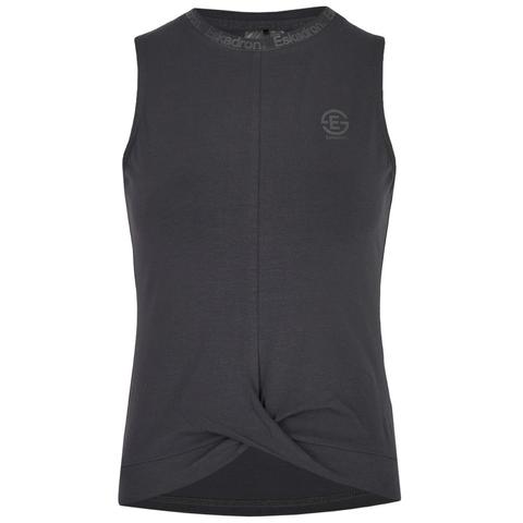 Top damski Eskadron Reflexx Crop-Tank Deepgrey, antracytowy 2023