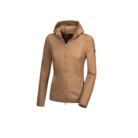 Bluza z kapurem damska Pikeur Velvet Caramel, karmelowa 2023