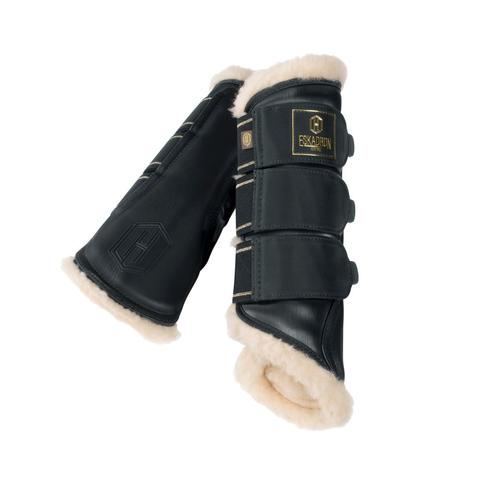 Ochraniacze z futerkiem Eskadron Softslate Evo-Wool Heritage Antique Green, ciemnozielone 2022