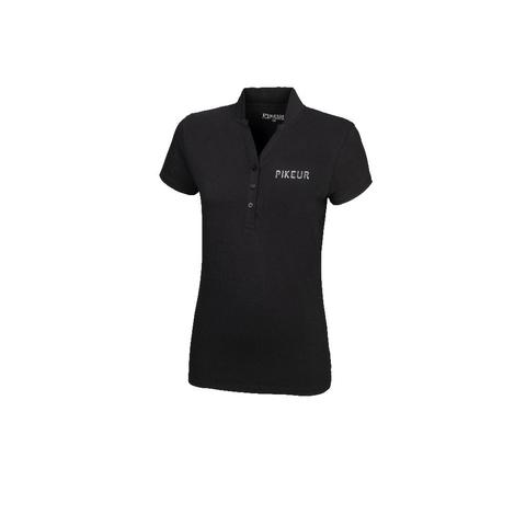 Koszulka polo młodzieżowa Pikeur Dalila Black, czarna 2023