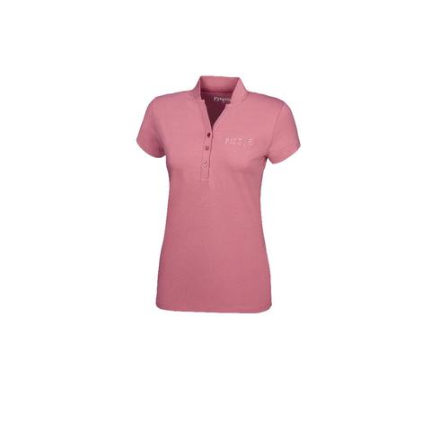 Koszulka polo damska Pikeur Dalila Noble Rose, różowa 2023