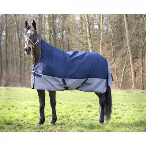 Derka padokowa Ekkia Tyrex highneck 600D ripstop 300g granatowo-szara