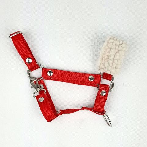 Kantar z futerkiem Horse Club do Hobby Horse czerwony