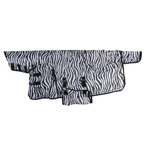 Derka siatkowa z kapturem HKM Zebra