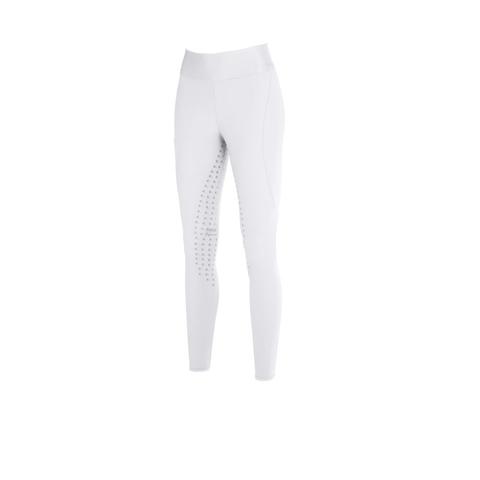 Legginsy damskie Pikeur Tiffni White, białe 2023