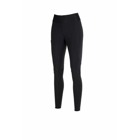 Legginsy damskie Pikeur Tiffni Black, czarne 2023