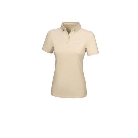 Koszulka damska Polo Pikeur Dasha Vanilla Cream, kremowe 2023