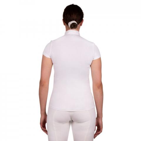 Koszulka konkursowa QHP Celesta White, biała