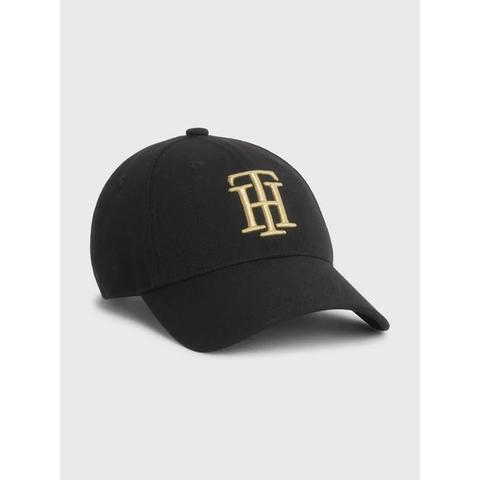 Bejsbolówka unisex Tommy Hilfiger Equestrian Black, czarna