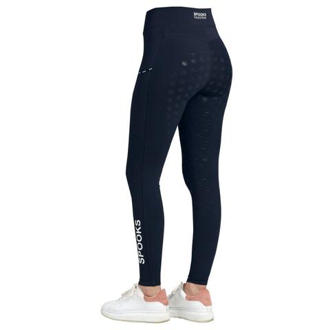 Legginsy damskie Spooks Emalia Full Grip Navy, granatowe
