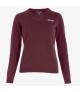 Sweter Nina B//Vertigo V-Neck bordowy